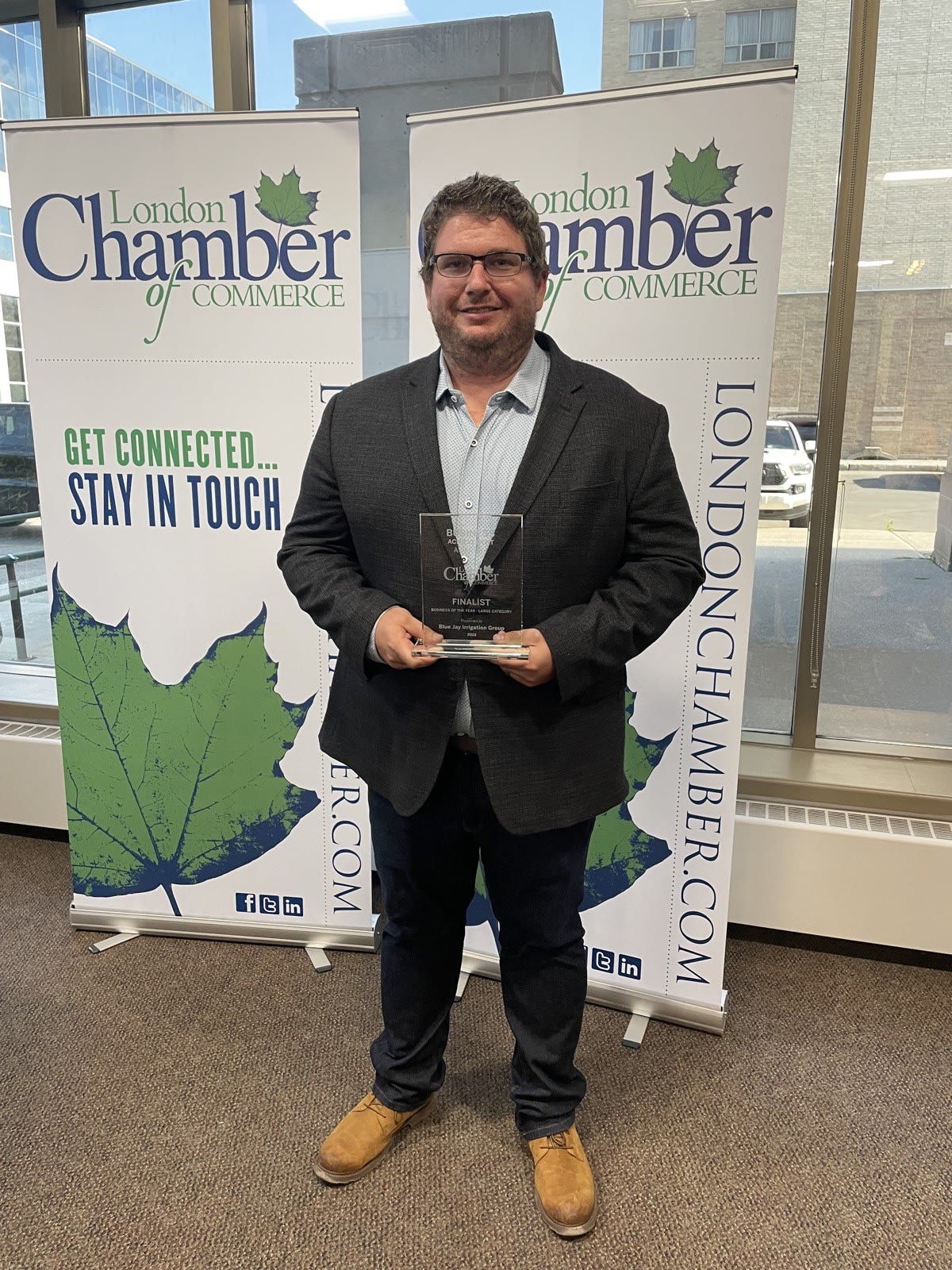 Trevor Lively at the London Chamber of Commerce